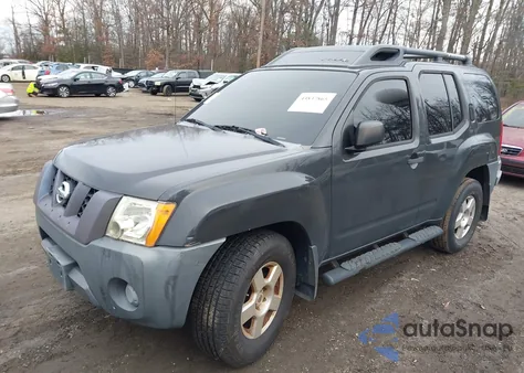2008 Nissan Xterra S из США, поврежденный, VIN 5N1AN08U98C504484
